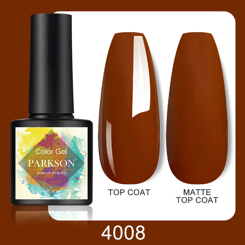 Vernis Gel Top & Base Coat Sans Essuyage Parkson