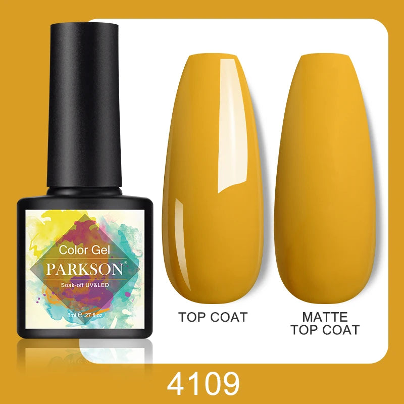 Vernis Gel Top & Base Coat Sans Essuyage Parkson
