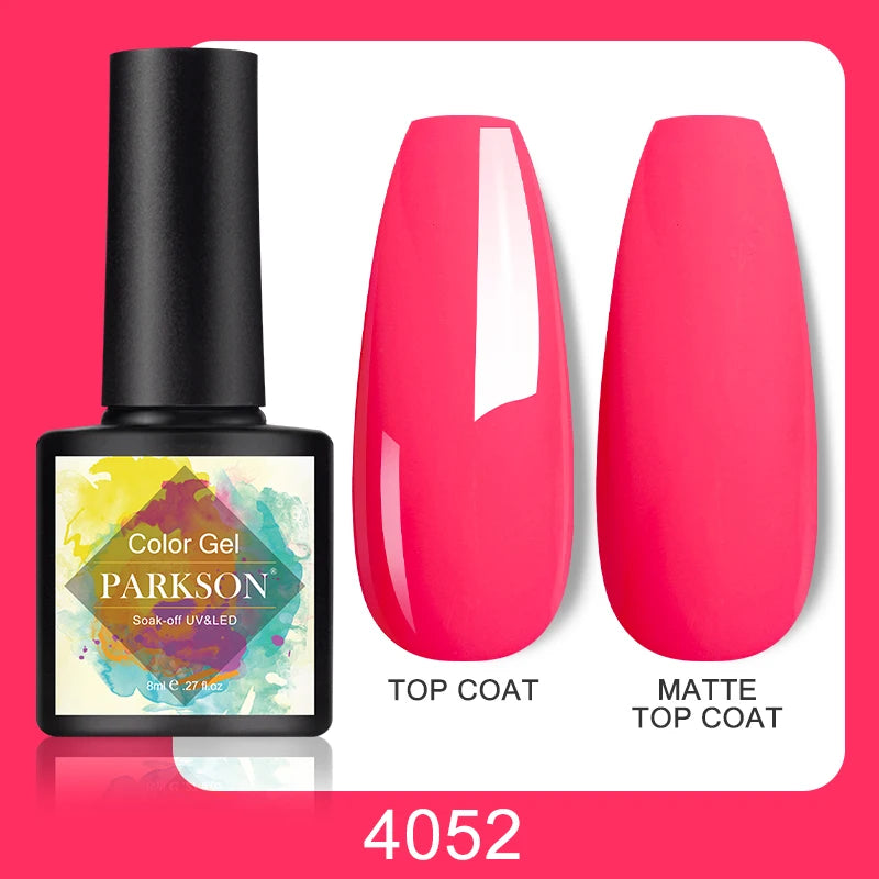 Vernis Gel Top & Base Coat Sans Essuyage Parkson
