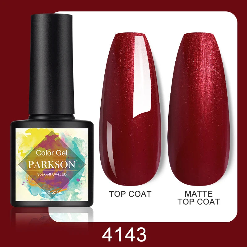 Vernis Gel Top & Base Coat Sans Essuyage Parkson