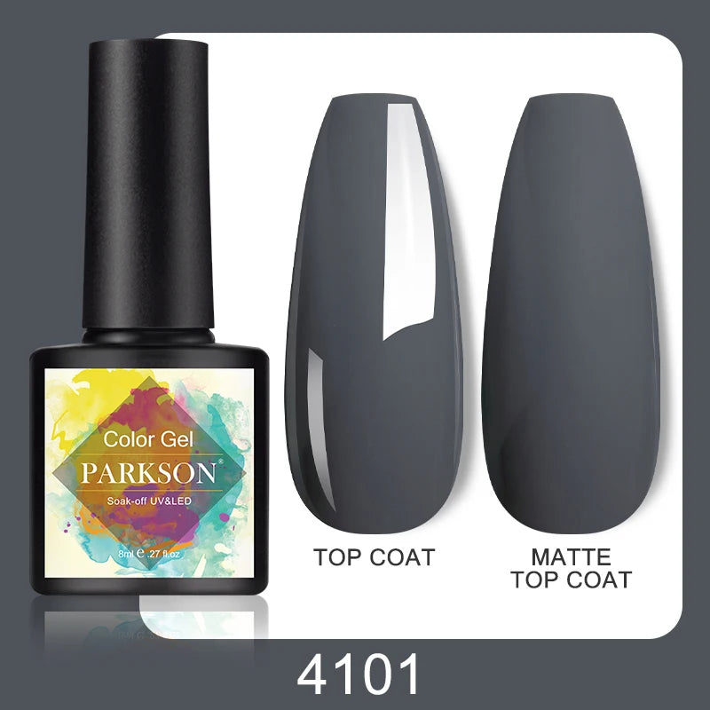 Vernis Gel Top & Base Coat Sans Essuyage Parkson