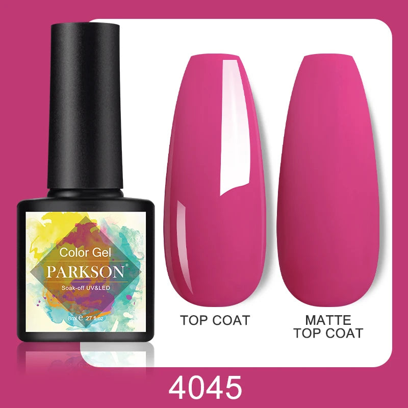 Vernis Gel Top & Base Coat Sans Essuyage Parkson