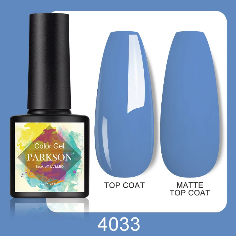 Vernis Gel Top & Base Coat Sans Essuyage Parkson