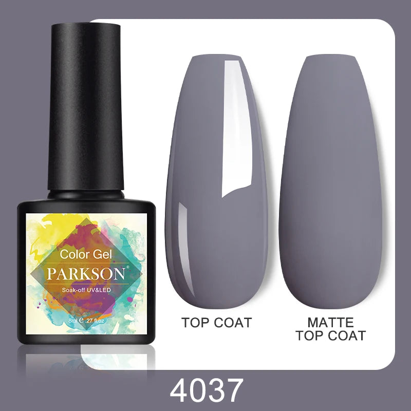 Vernis Gel Top & Base Coat Sans Essuyage Parkson