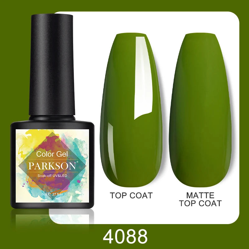 Vernis Gel Top & Base Coat Sans Essuyage Parkson