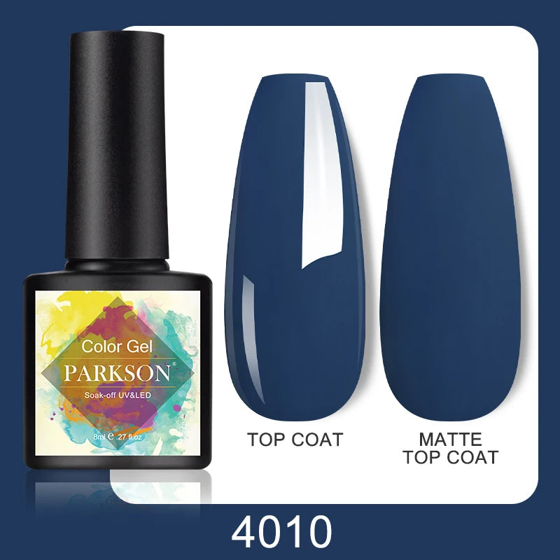 Vernis Gel Top & Base Coat Sans Essuyage Parkson