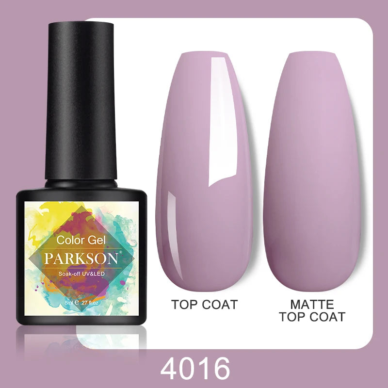 Vernis Gel Top & Base Coat Sans Essuyage Parkson