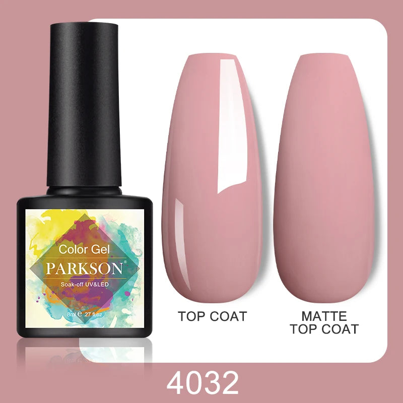 Vernis Gel Top & Base Coat Sans Essuyage Parkson