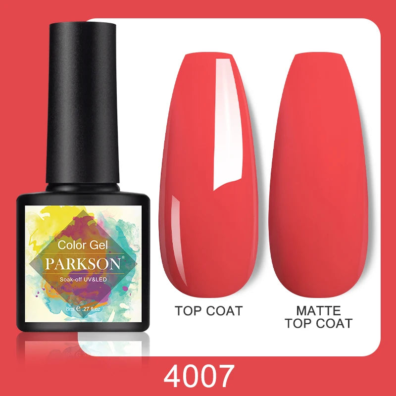 Vernis Gel Top & Base Coat Sans Essuyage Parkson