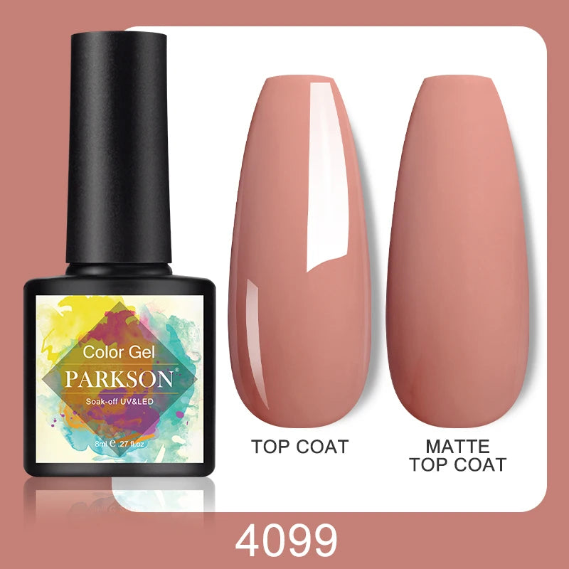 Vernis Gel Top & Base Coat Sans Essuyage Parkson