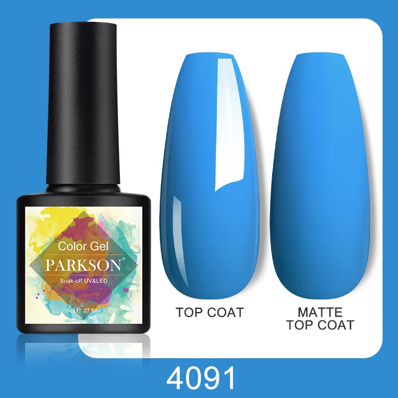 Vernis Gel Top & Base Coat Sans Essuyage Parkson