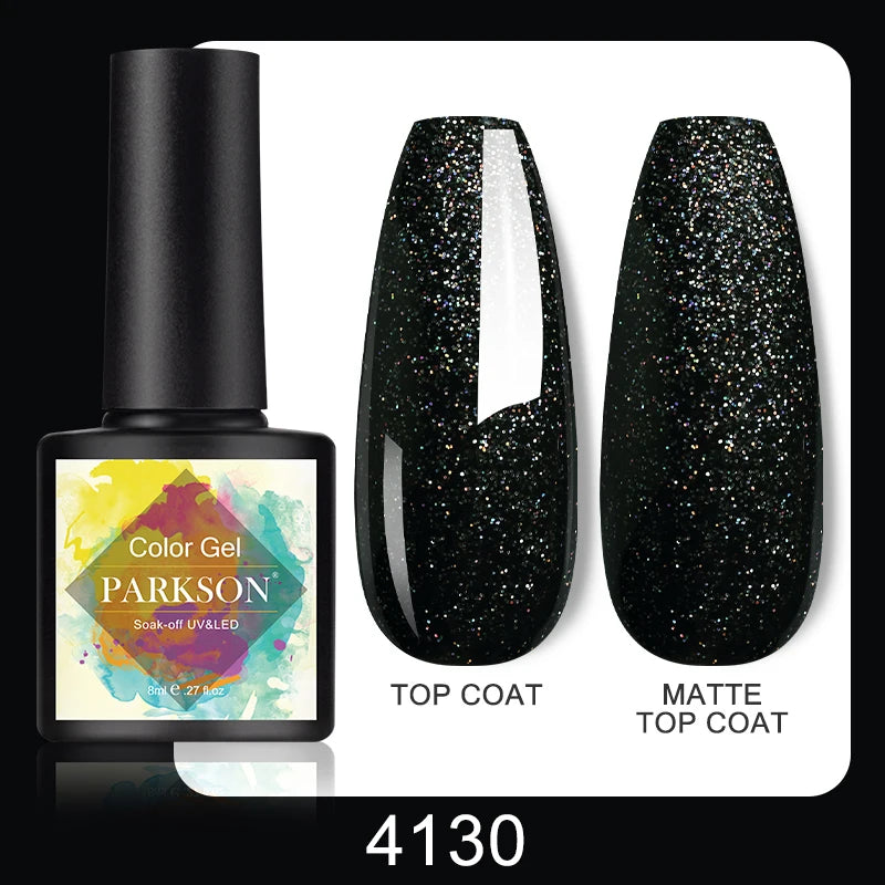 Vernis Gel Top & Base Coat Sans Essuyage Parkson