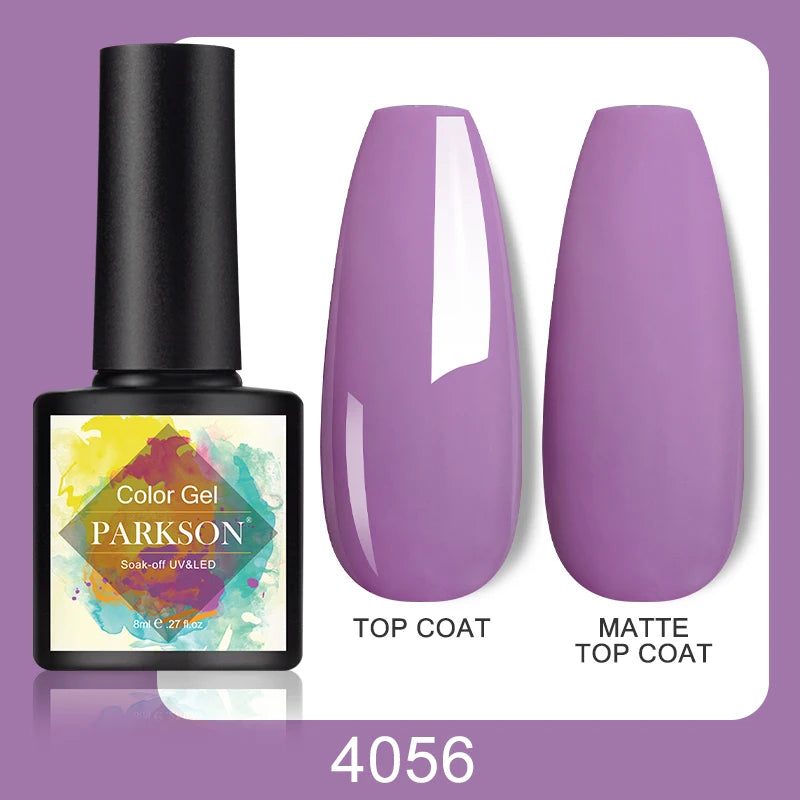 Vernis Gel Top & Base Coat Sans Essuyage Parkson