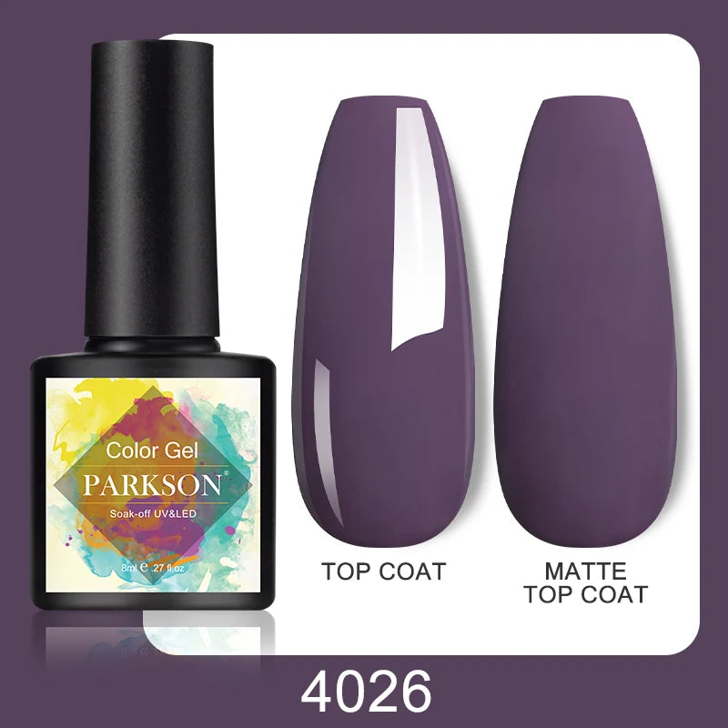 Vernis Gel Top & Base Coat Sans Essuyage Parkson