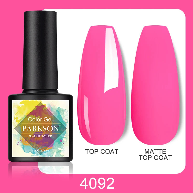Vernis Gel Top & Base Coat Sans Essuyage Parkson
