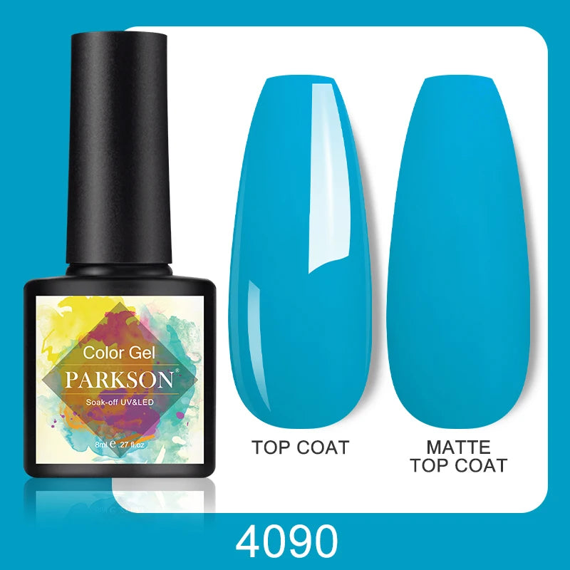 Vernis Gel Top & Base Coat Sans Essuyage Parkson