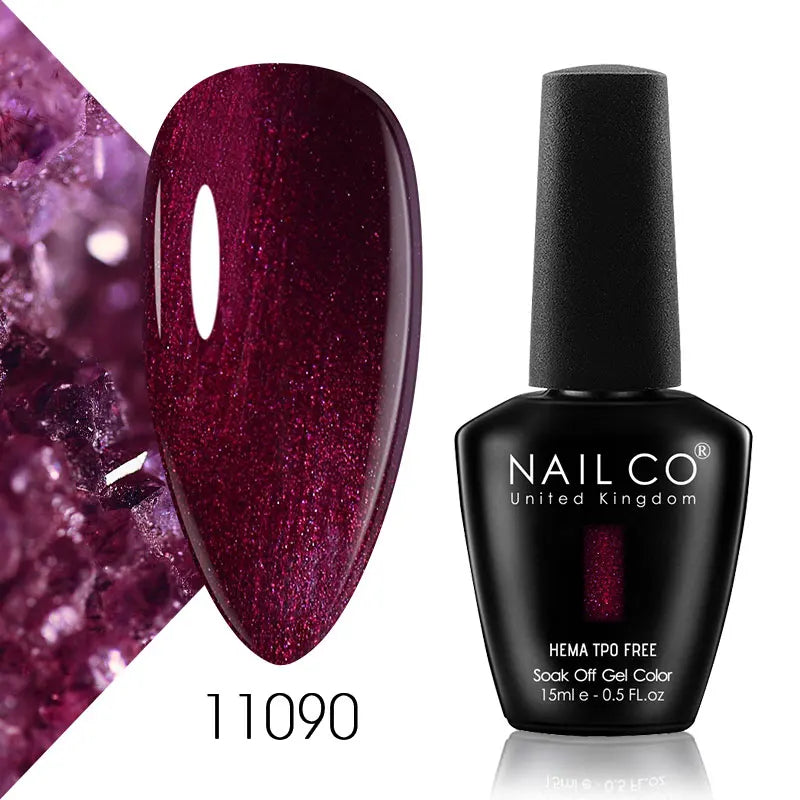 Base Coat & Top Coat Vernis Semi-Permanent UV/LED – Kit 2 en 1, Longue Tenue, Brillance Intense, Manucure Professionnelle