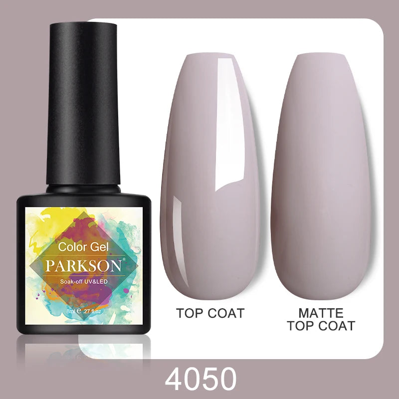 Vernis Gel Top & Base Coat Sans Essuyage Parkson