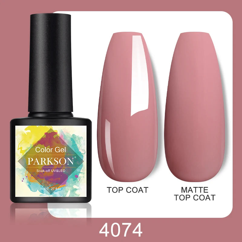 Vernis Gel Top & Base Coat Sans Essuyage Parkson