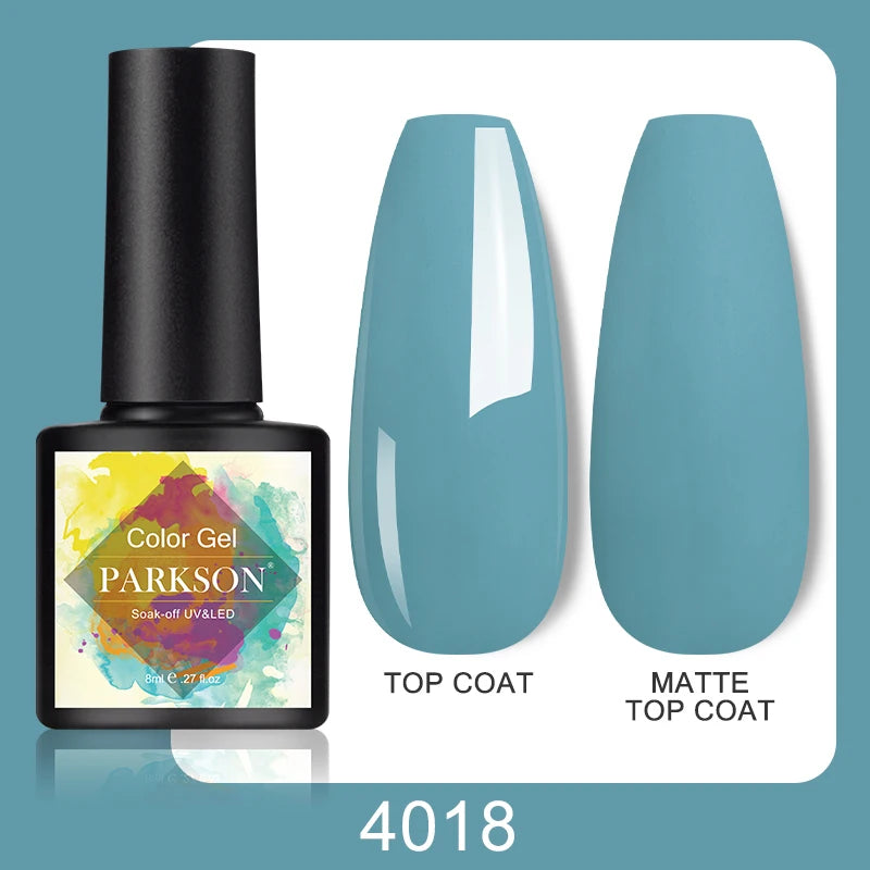 Vernis Gel Top & Base Coat Sans Essuyage Parkson