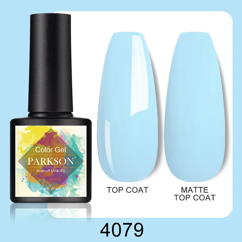Vernis Gel Top & Base Coat Sans Essuyage Parkson