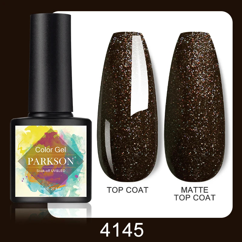 Vernis Gel Top & Base Coat Sans Essuyage Parkson