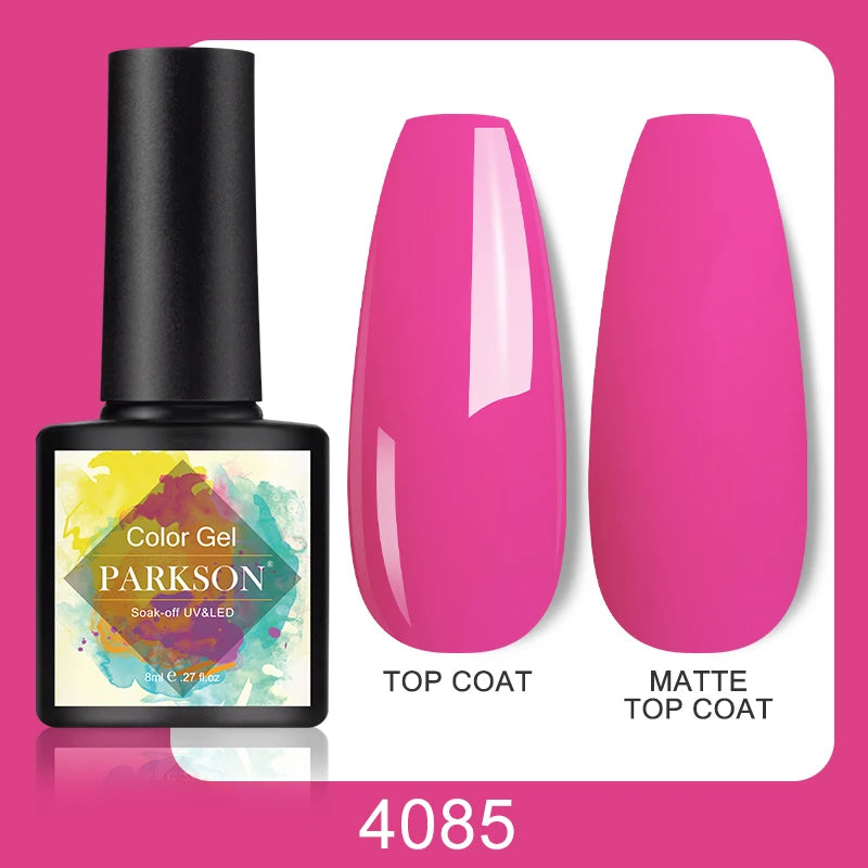 Vernis Gel Top & Base Coat Sans Essuyage Parkson