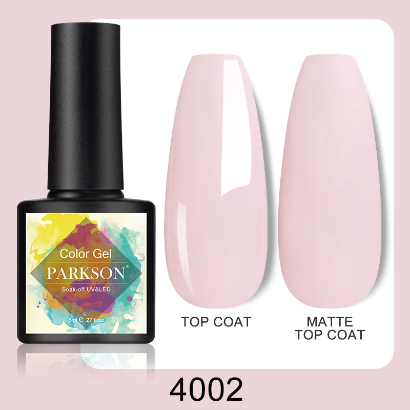 Vernis Gel Top & Base Coat Sans Essuyage Parkson