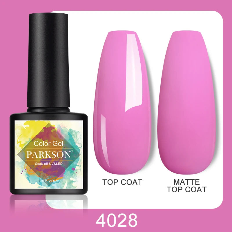 Vernis Gel Top & Base Coat Sans Essuyage Parkson