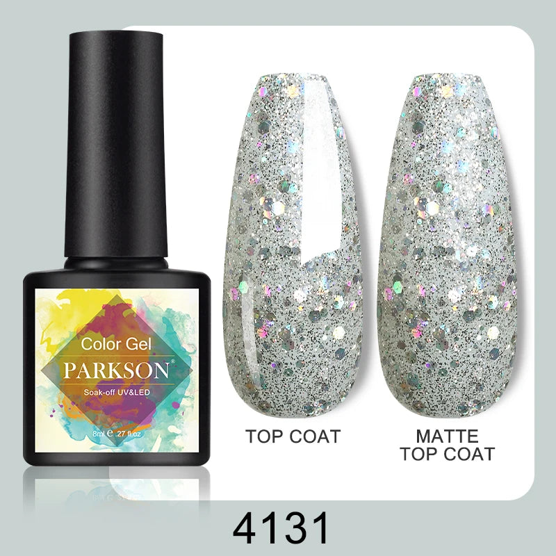 Vernis Gel Top & Base Coat Sans Essuyage Parkson