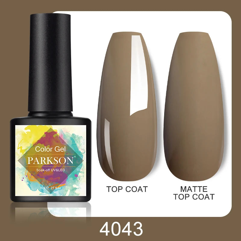 Vernis Gel Top & Base Coat Sans Essuyage Parkson