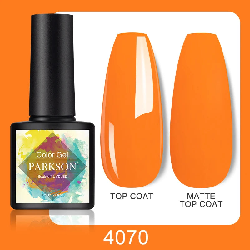 Vernis Gel Top & Base Coat Sans Essuyage Parkson