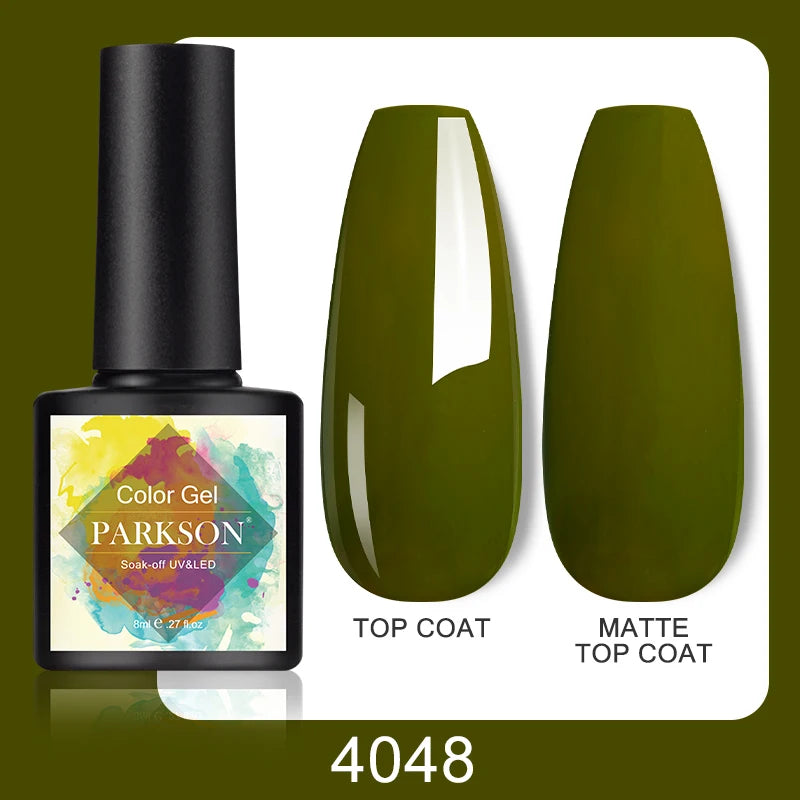 Vernis Gel Top & Base Coat Sans Essuyage Parkson