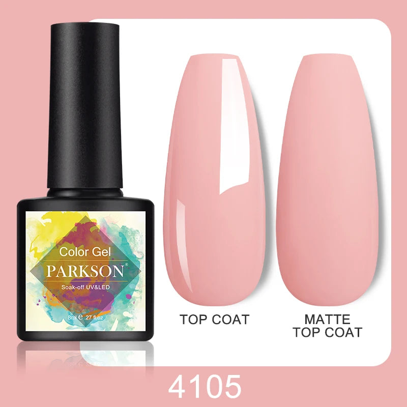 Vernis Gel Top & Base Coat Sans Essuyage Parkson