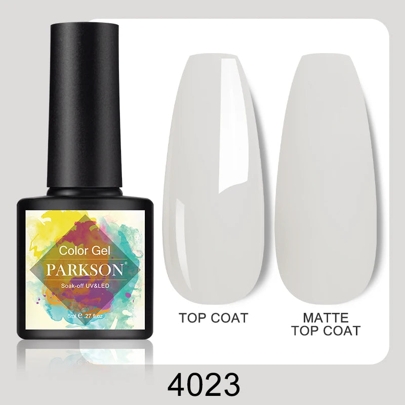 Vernis Gel Top & Base Coat Sans Essuyage Parkson