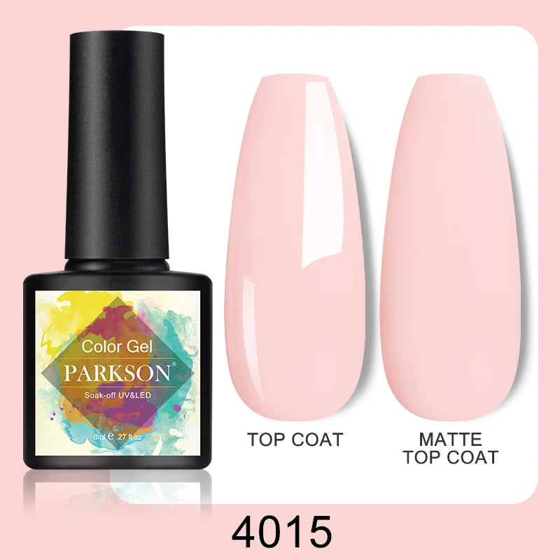 Vernis Gel Top & Base Coat Sans Essuyage Parkson