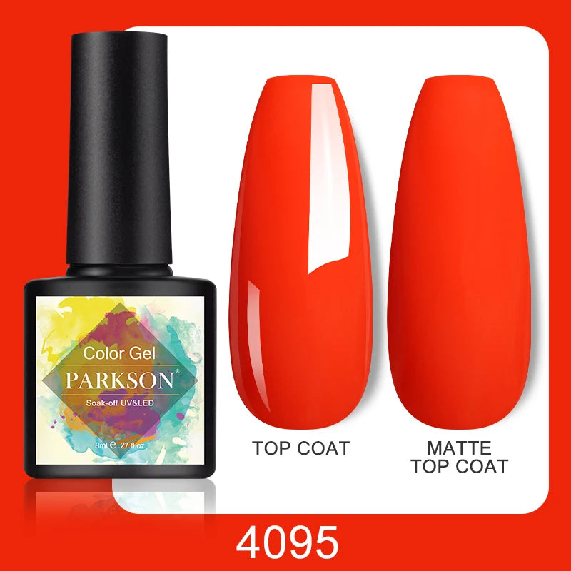 Vernis Gel Top & Base Coat Sans Essuyage Parkson