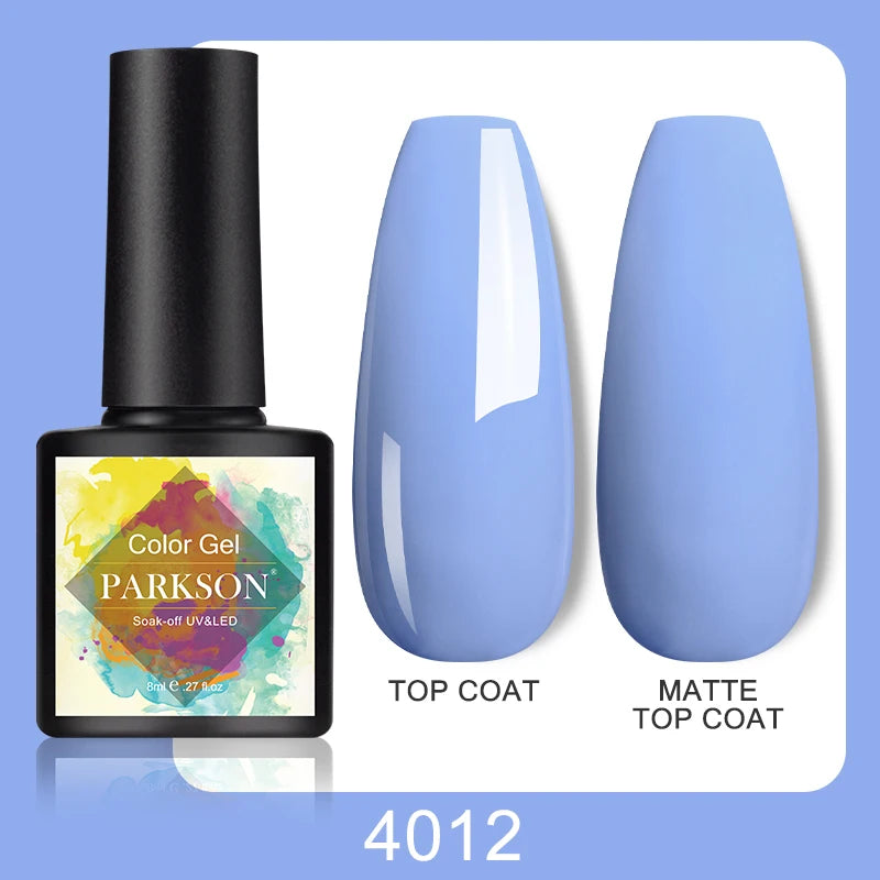 Vernis Gel Top & Base Coat Sans Essuyage Parkson