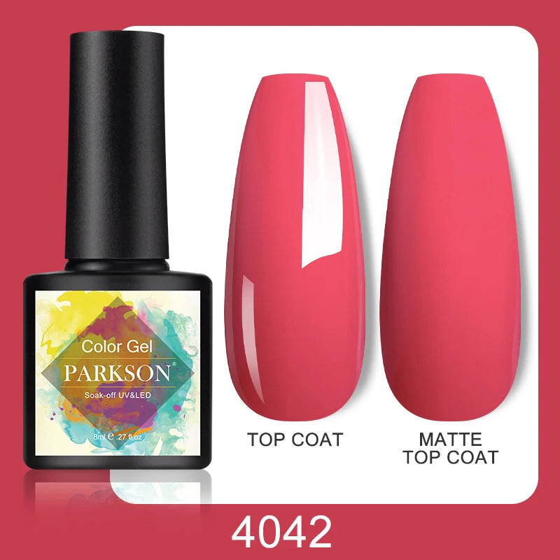Vernis Gel Top & Base Coat Sans Essuyage Parkson