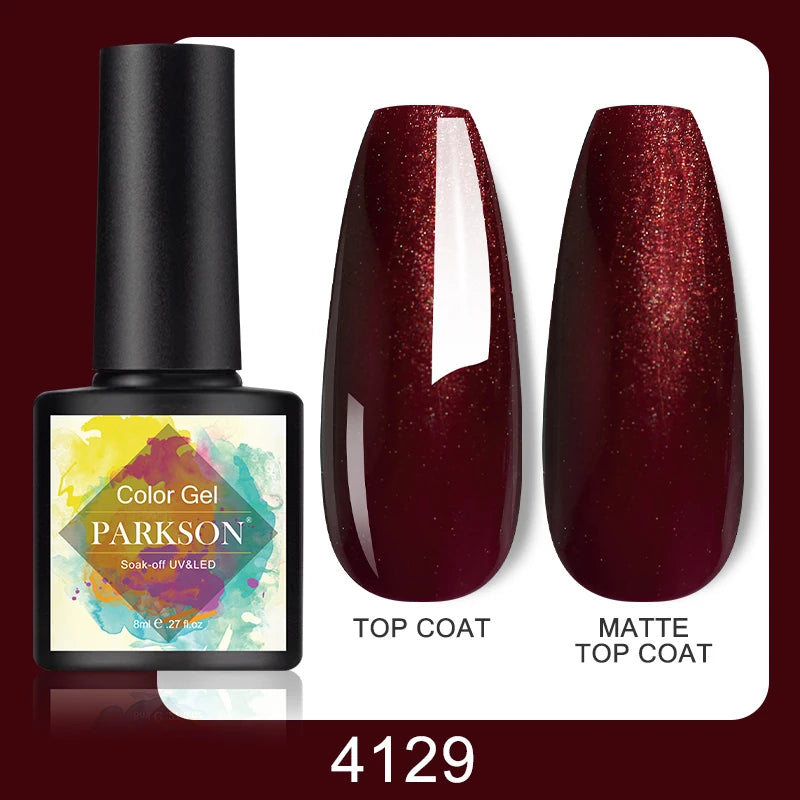 Vernis Gel Top & Base Coat Sans Essuyage Parkson