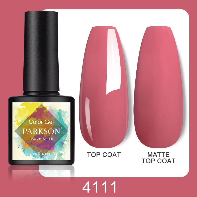 Vernis Gel Top & Base Coat Sans Essuyage Parkson