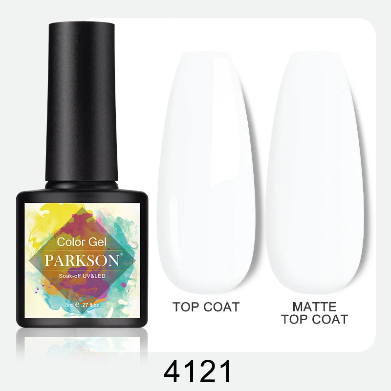 Vernis Gel Top & Base Coat Sans Essuyage Parkson
