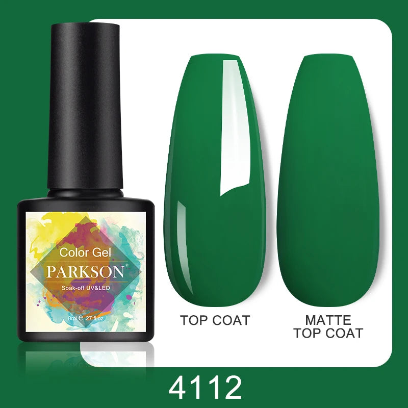 Vernis Gel Top & Base Coat Sans Essuyage Parkson