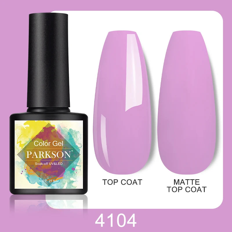 Vernis Gel Top & Base Coat Sans Essuyage Parkson