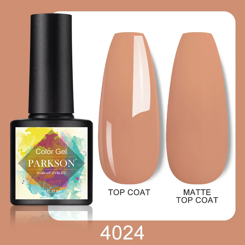 Vernis Gel Top & Base Coat Sans Essuyage Parkson