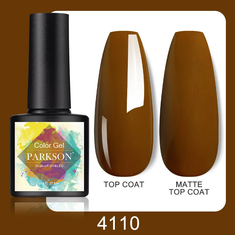 Vernis Gel Top & Base Coat Sans Essuyage Parkson