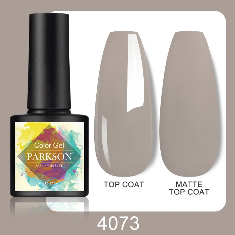 Vernis Gel Top & Base Coat Sans Essuyage Parkson