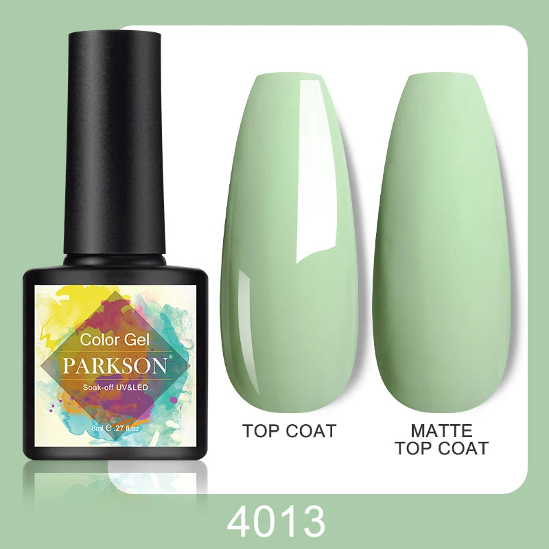 Vernis Gel Top & Base Coat Sans Essuyage Parkson