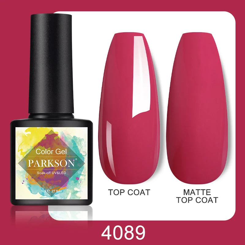 Vernis Gel Top & Base Coat Sans Essuyage Parkson