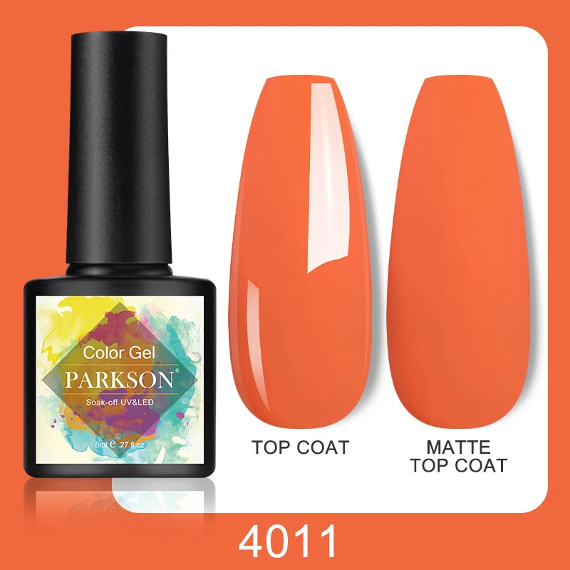 Vernis Gel Top & Base Coat Sans Essuyage Parkson